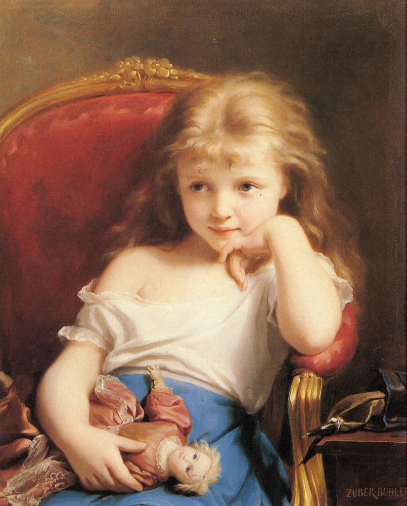 Ragazza con la bambola